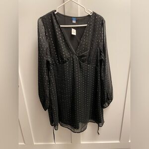 Elegant Black Women's Dress